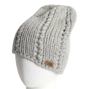 The North Face Gray Knit Beanie